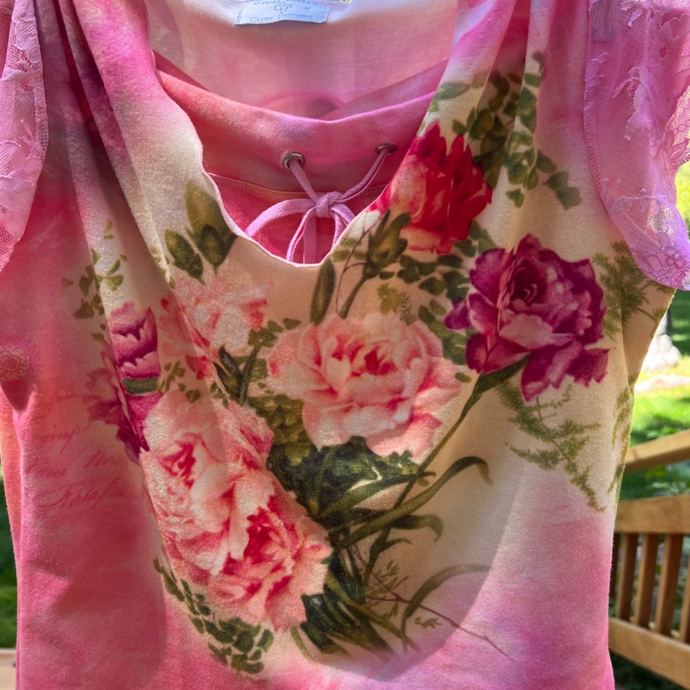 Bleu Clair Nightware pajama set.  Medium. - Picture 2 of 8